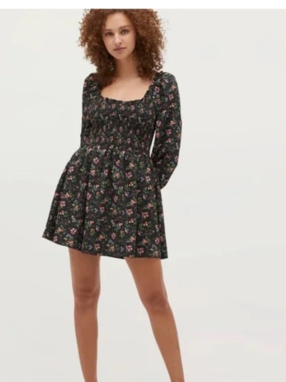 Hill House Norah The Nap Dress in Multi Berry Crepe - Size Medium